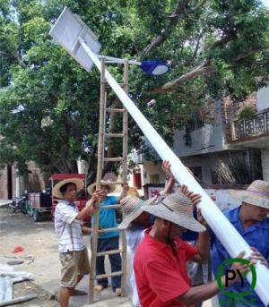 秦皇島太陽(yáng)能路燈安裝原來(lái)這么多講究